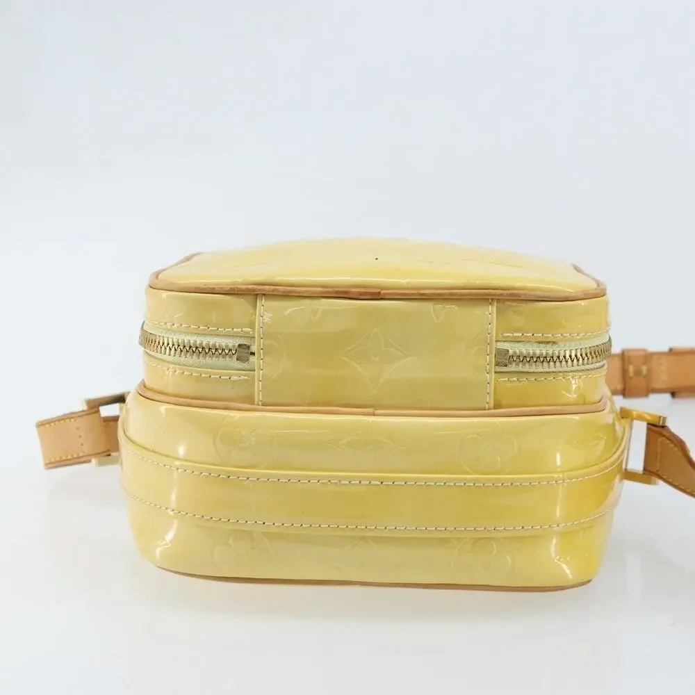 Louis Vuitton Monogram Vernis Wooster Bag Lime Yellow